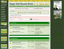 Tablet Screenshot of discuss.glasgowguide.co.uk